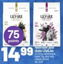 Metro NOURRITURE POUR CHATS LILY&JAX | LILY&JAX CAT FOOD offer