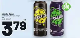 Metro BIÈRE LE CASTOR | BEER offer