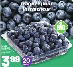 Metro BLEUETS BIOLOGIQUES offer