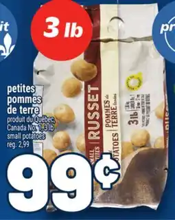 Metro PETITES POMMES DE TERRE offer