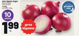 Metro GROS OIGNONS ROUGES | JUMBO RED ONIONS offer