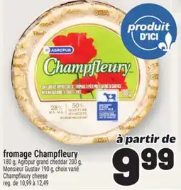Metro FROMAGE CHAMPFLEURY offer