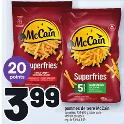 Metro POMMES DE TERRE MCCAIN offer