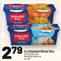 Metro RIZ INSTANTANÉ MINUTE RICE offer
