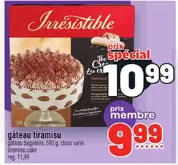 Metro GÂTEAU TIRAMISU | TIRAMISU CAKE offer
