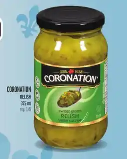 Metro CORONATION RELISH offer