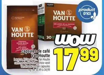 Metro CAPSULES DE CAFÉ VAN HOUTTE | VAN HOUTTE COFFEE CAPSULES offer