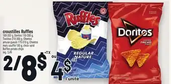 Metro CROUSTILLES RUFFLES | RUFFLES POTATO CHIPS offer
