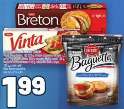Metro CRAQUELINS BRETON DARE | DARE BRETON CRACKERS offer