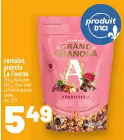 Metro CÉRÉALES GRANOLA LA FOURMI | LA FOURMI GRANOLA CEREAL offer