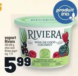 Metro YOGOURT RIVIERA | RIVIERA YOGURT offer