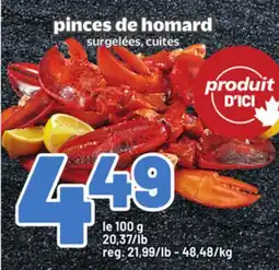 Metro PINCES DE HOMARD offer