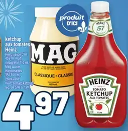 Metro KETCHUP AUX TOMATES HEINZ | HEINZ TOMATO KETCHUP offer