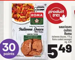 Metro SAUCISSES CUITES ROMA | ROMA COOKED SAUSAGES offer