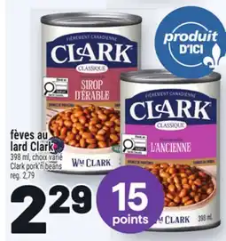 Metro FÈVES AU LARD CLARK | CLARK PORK'N BEANS offer