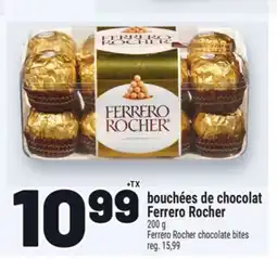 Metro BOUCHÉES DE CHOCOLAT FERRERO ROCHER | FERRERO ROCHER CHOCOLATE BITES offer