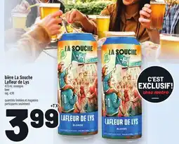 Metro BIÈRE LA SOUCHE LAFLEUR DE LYS | BEER offer