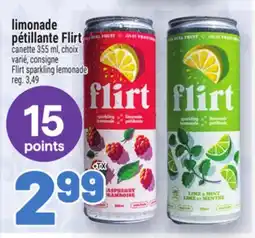 Metro LIMONADE PÉTILLANTE FLIRT | FLIRT SPARKLING LEMONADE offer