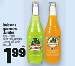 Metro BOISSONS GAZEUSES JARRITOS | JARRITOS SOFT DRINKS offer