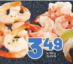 Metro CREVETTES MARINÉES À L'AIL offer