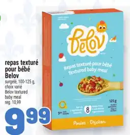 Metro REPAS TEXTURÉ POUR BÉBÉ BELOV | BELOV TEXTURED BABY MEAL offer