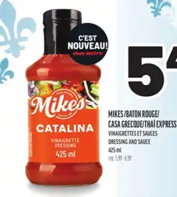 Metro MIKES /BATON ROUGE/ CASA GRECQUE/THAÏ EXPRESS offer