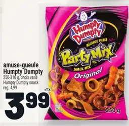 Metro AMUSE-GUEULE HUMPTY DUMPTY offer