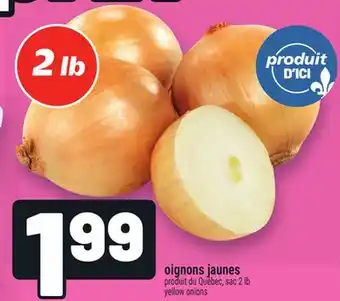 Metro OIGNONS JAUNES | YELLOW ONIONS offer