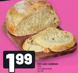 Metro MINI PAIN CALABRAIS offer