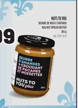 Metro NUTS TO YOU BEURRE DE NOIX À TARTINER | WALNUT SPREAD BUTTER offer