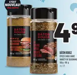 Metro BÂTON ROUGE ÉPICES CHOIX VARIÉ | VARIETY OF SEASONING offer