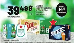 Metro LA CAISSE DE 24 CANETTES OU BOUTEILLES DE 355 ML OU 330 ML offer