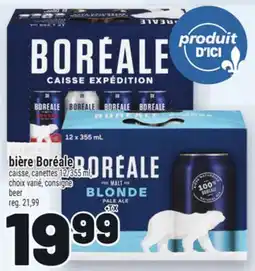 Metro BIÈRE BORÉALE | BEER offer