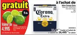 Metro BIÈRE CORONA EXTRA | BEER offer