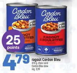 Metro RAGOÛT CORDON BLEU | CORDON BLEU STEW offer