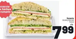 Metro FOCACCIA | FOCACCIA offer