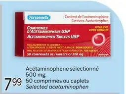Brunet Personnelle Acétaminophène sélectionné offer