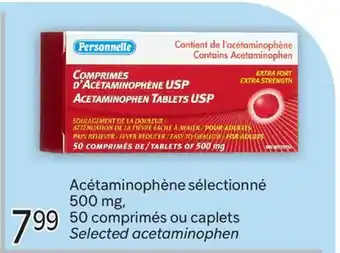 Brunet Personnelle Acétaminophène sélectionné offer