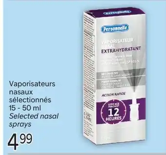 Brunet Personnelle Vaporisateurs nasaux sélectionnés offer