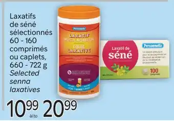 Brunet Personnelle Laxatifs de séné sélectionnés offer