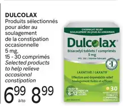 Brunet DULCOLAX Produits sélectionnés pour aider au soulagement de la constipation occasionnelle offer