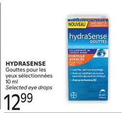 Brunet HYDRASENSE Gouttes pour les yeux sélectionnées offer