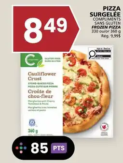 Rachelle-Bery Grocery COMPLIMENTS FROZEN PIZZA offer