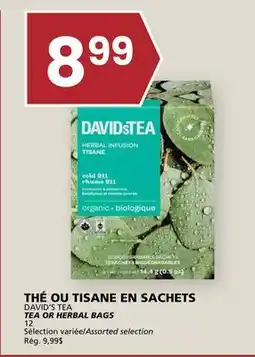 Rachelle-Bery Grocery DAVID'S TEA TEA OR HERBAL BAGS offer