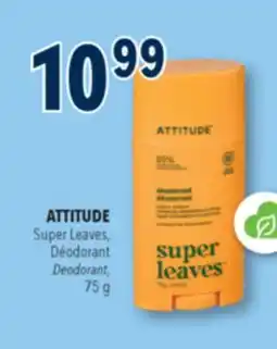 Familiprix ATTITUDE, Super Leaves, Deodorant offer
