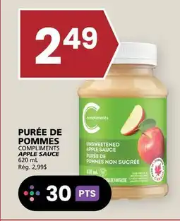 Rachelle-Bery Grocery COMPLIMENTS APPLE SAUCE offer