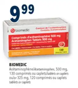 Familiprix Tylenol extra strength 500mg acetaminophen easy to swallow tablets 150un offer