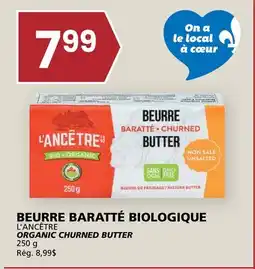 Rachelle-Bery Grocery L'ANCÊTRE ORGANIC CHURNED BUTTER offer