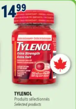 Familiprix Tylenol extra strength 500mg acetaminophen easy to swallow tablets 150un offer