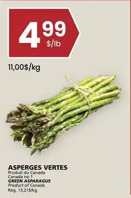 Rachelle-Bery Grocery GREEN ASPARAGUS offer